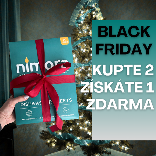 Nimora dishwasher sheets v5 (2+1 FREE)