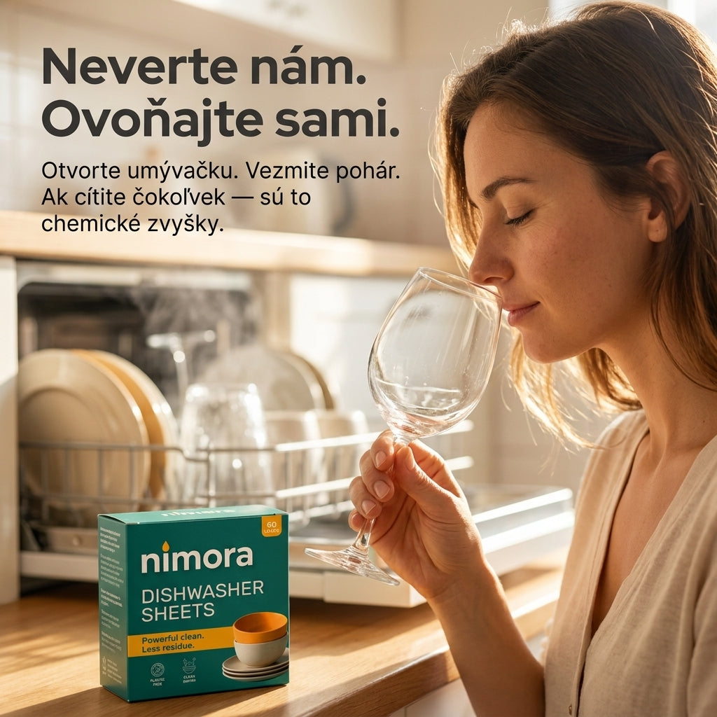 Dishwasher Sheets — Nimora | 60 washes, paper packaging