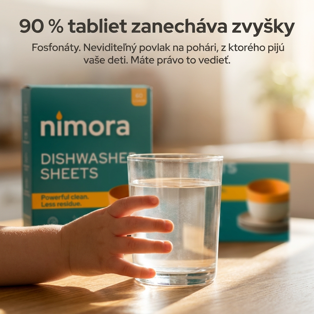 Dishwasher Sheets — Nimora | 60 washes, paper packaging