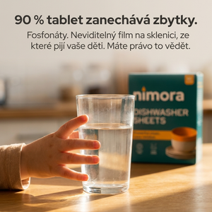 Dishwasher Sheets — Nimora | 60 washes, paper packaging