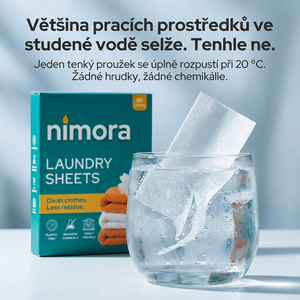 Laundry Sheets — Nimora | 60 loads, paper packaging