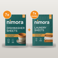 Dishwasher + Laundry Bundle — Nimora | 420 washes + 420 loads, paper packaging